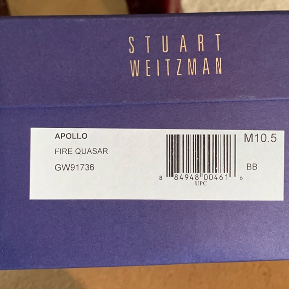 NEW Stuart Weitzman Red Apollo Patent Boots 10.5 - Picture 7 of 7